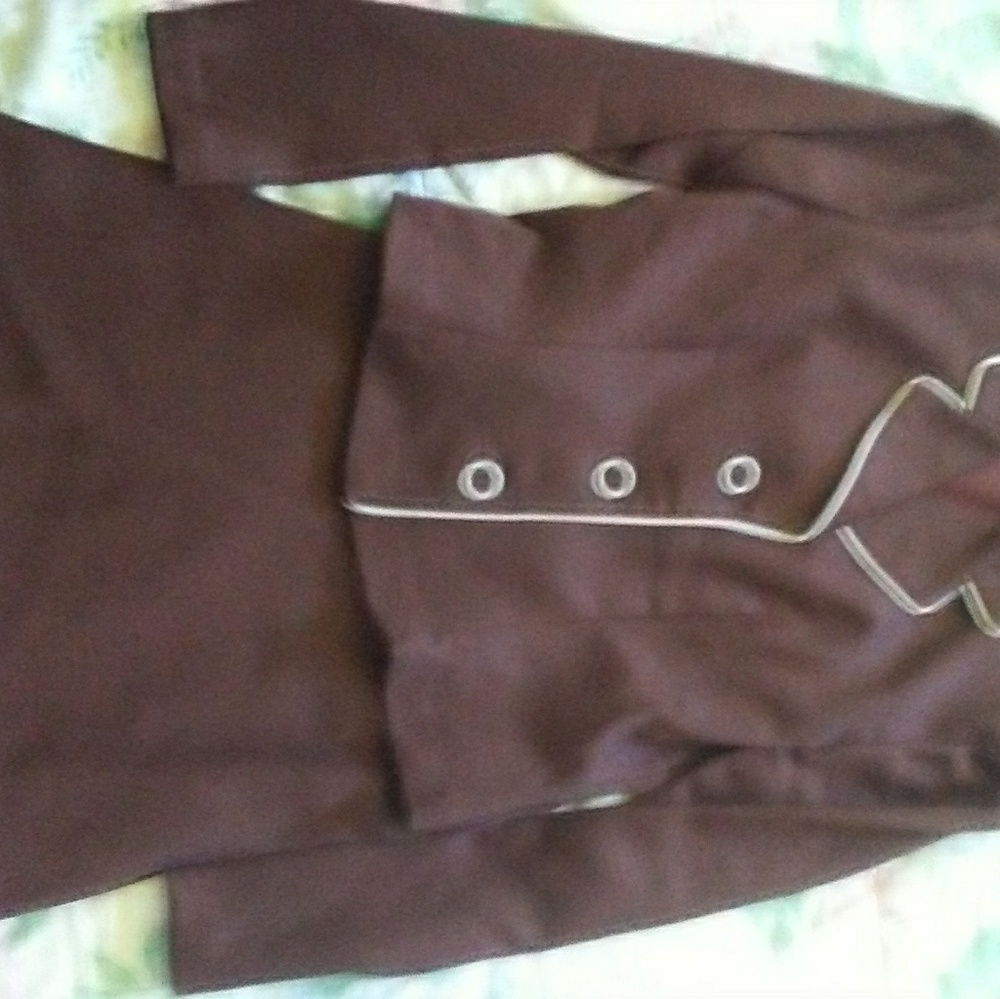 Woman's blazer and skirt